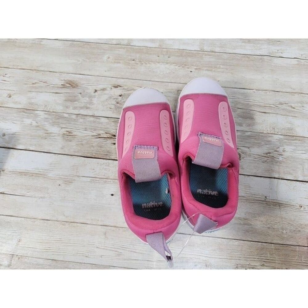 Native Jefferson Hero Toddler Size C10 Sneaker Water Shoes Pink‎ White - Picture 6 of 11